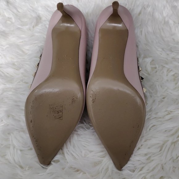 Valentino Rockstud 85 Leather Pump - Picture 2 of 3